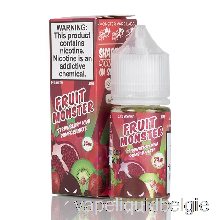 Vape Smaken Aardbei Kiwi Granaatappel - Fruit Monsterzouten - 30ml 24mg